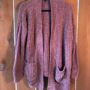 COMFIEST pink/mauve sweater!